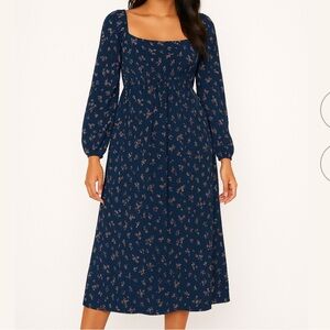 Time and Tru floral tiered dress